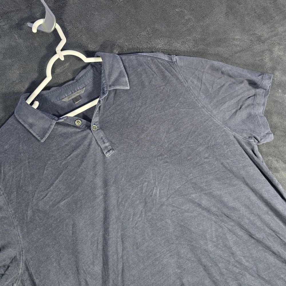 John Varvatos Polo Shirt Soft Knit Casual Short‎ Sleeve Top XL